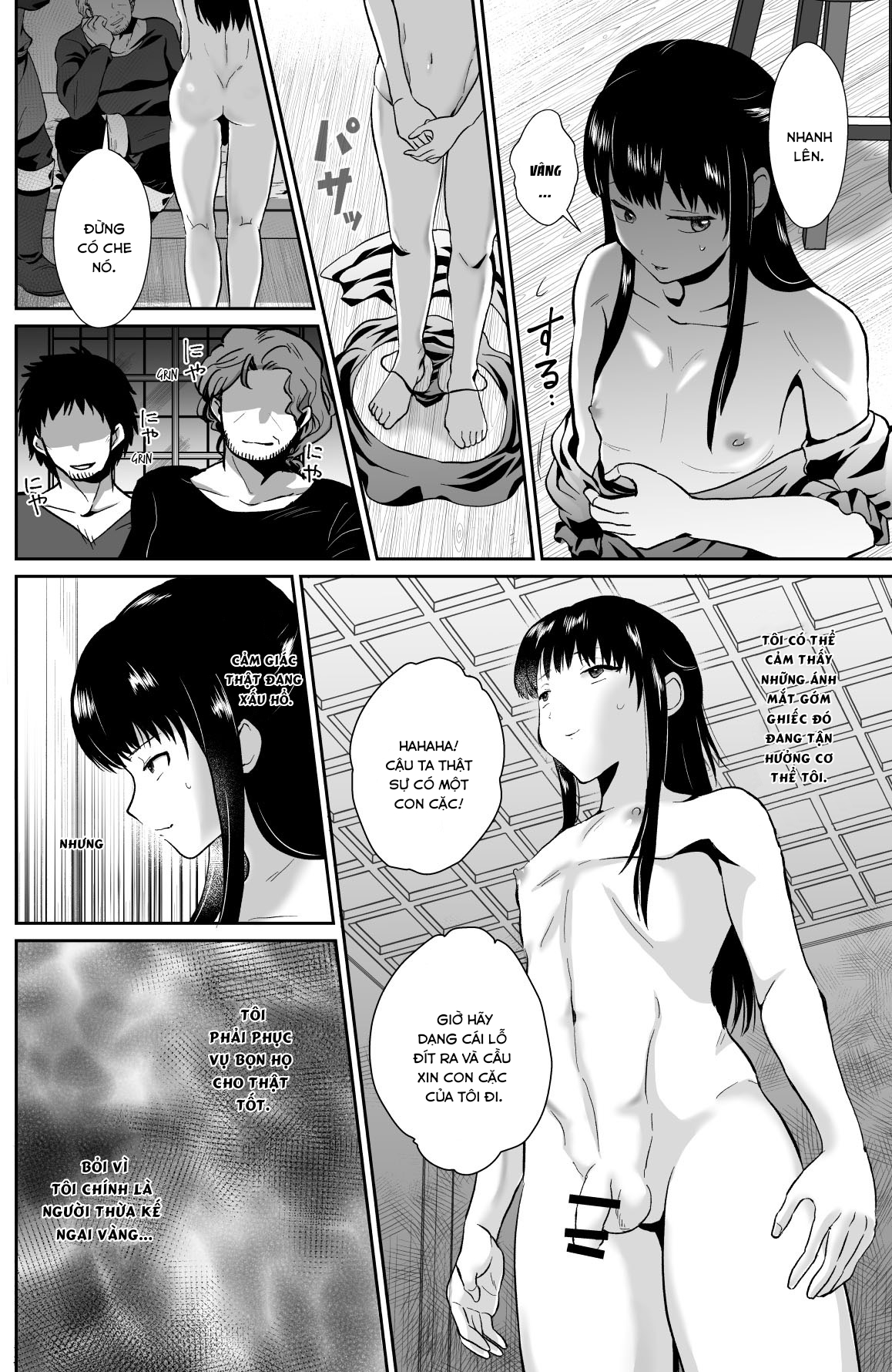 Đọc truyện hentai Kawaisou na Ouji-sama wa Warui Mahou de Oshiro no Mesu Benki ni Sarete Shimaimashita Chap 2