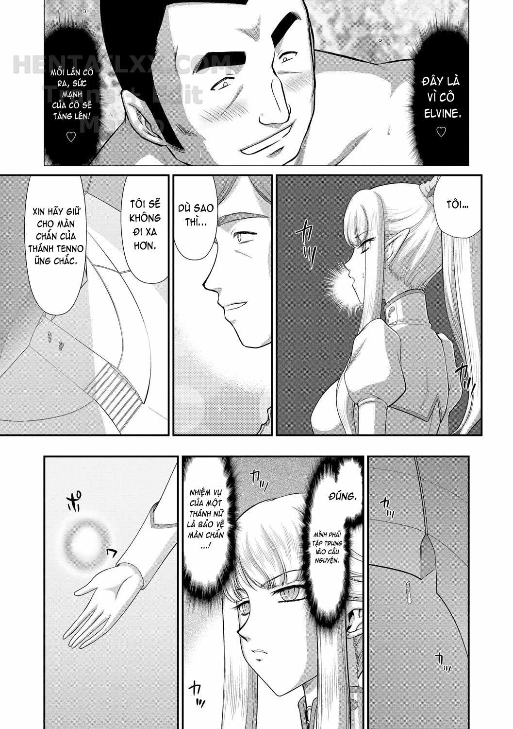 Đọc truyện hentai Inraku No Seijo Elvine Chap 5
