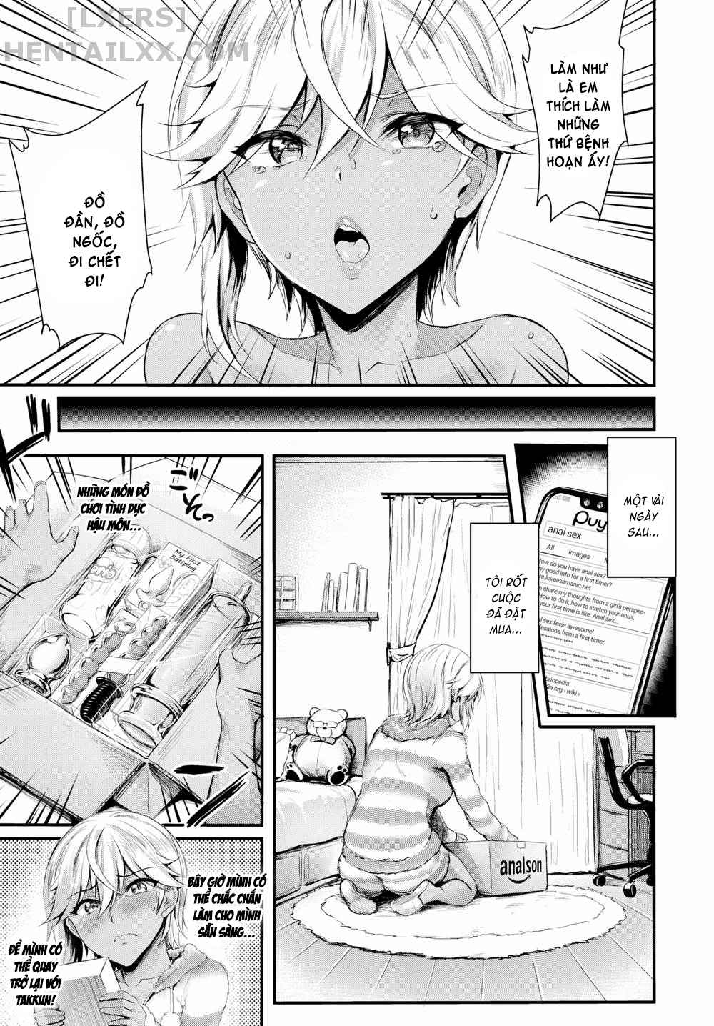 Đọc truyện hentai Onaho Bitch (Trọn bộ) Chap 3: Kogal Holes