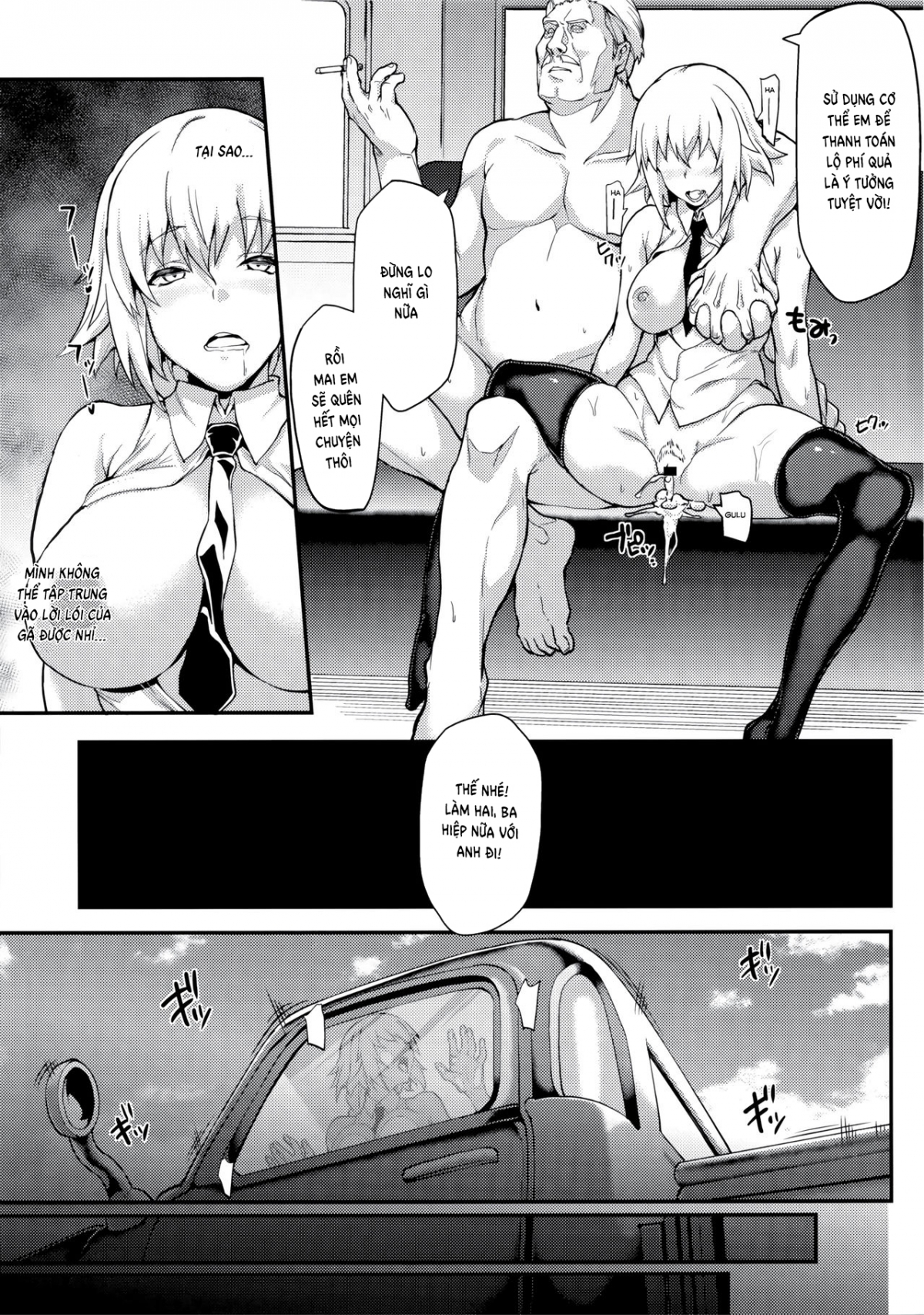 Đọc truyện hentai The Saint Who Got Forcibly Hypnotised Into Bitchhiking Oneshot
