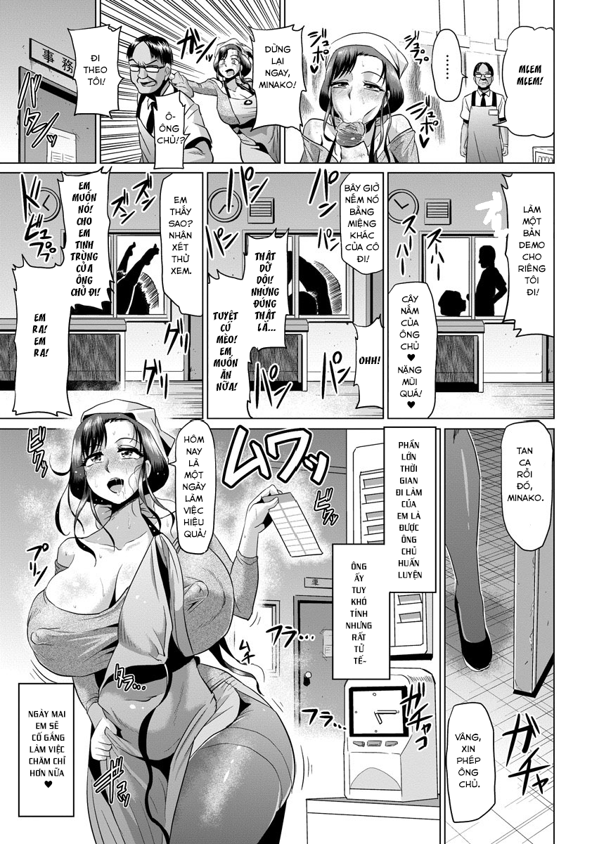 Đọc truyện hentai Ganbaru! Shufu no Hibi Oneshot