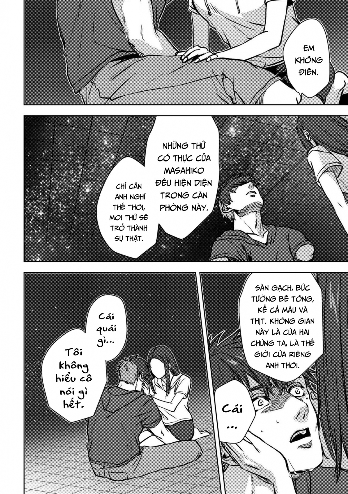 Đọc truyện hentai Bầu Trời Đêm Sao Trong Căn Phòng Xám Xịt Chương 1