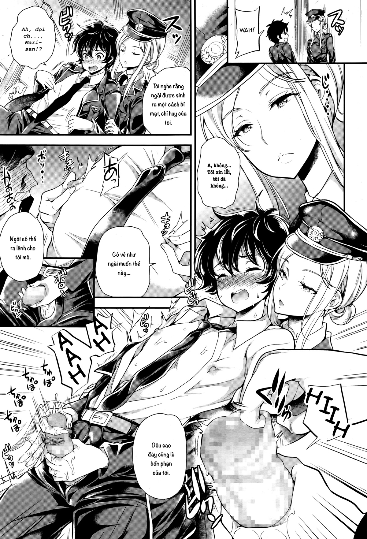 Đọc truyện hentai Đằng Sau Đế Chế Phát Xít... - Oneshot