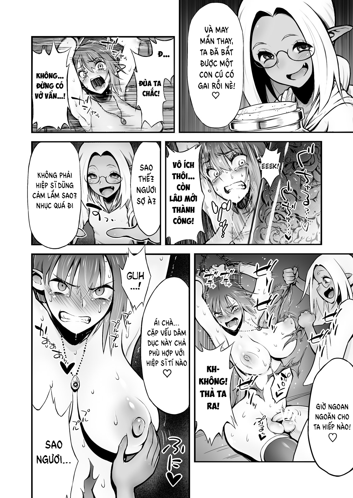 Đọc truyện hentai Futanari Chinpo ni Shokushu Sanran - Oneshot