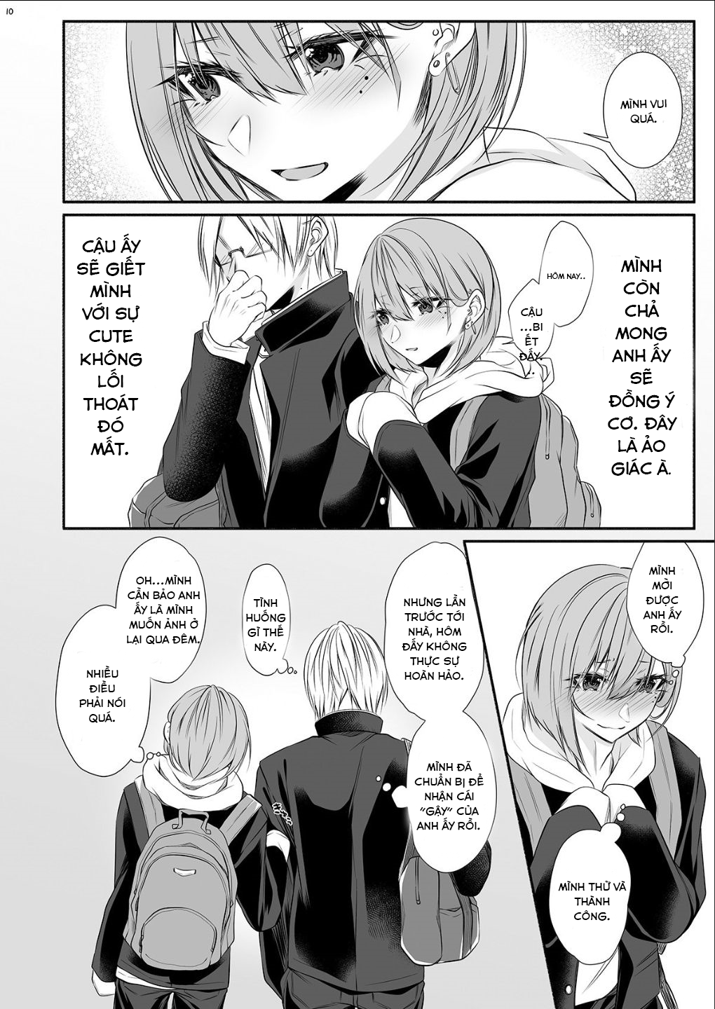 Đọc truyện hentai Tonari no Class no Bishoujo-kun - Chương 1 : Gạ djt anh crush