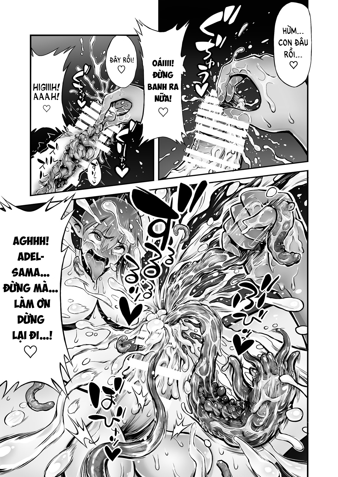 Đọc truyện hentai Futanari Chinpo ni Shokushu Sanran - Oneshot