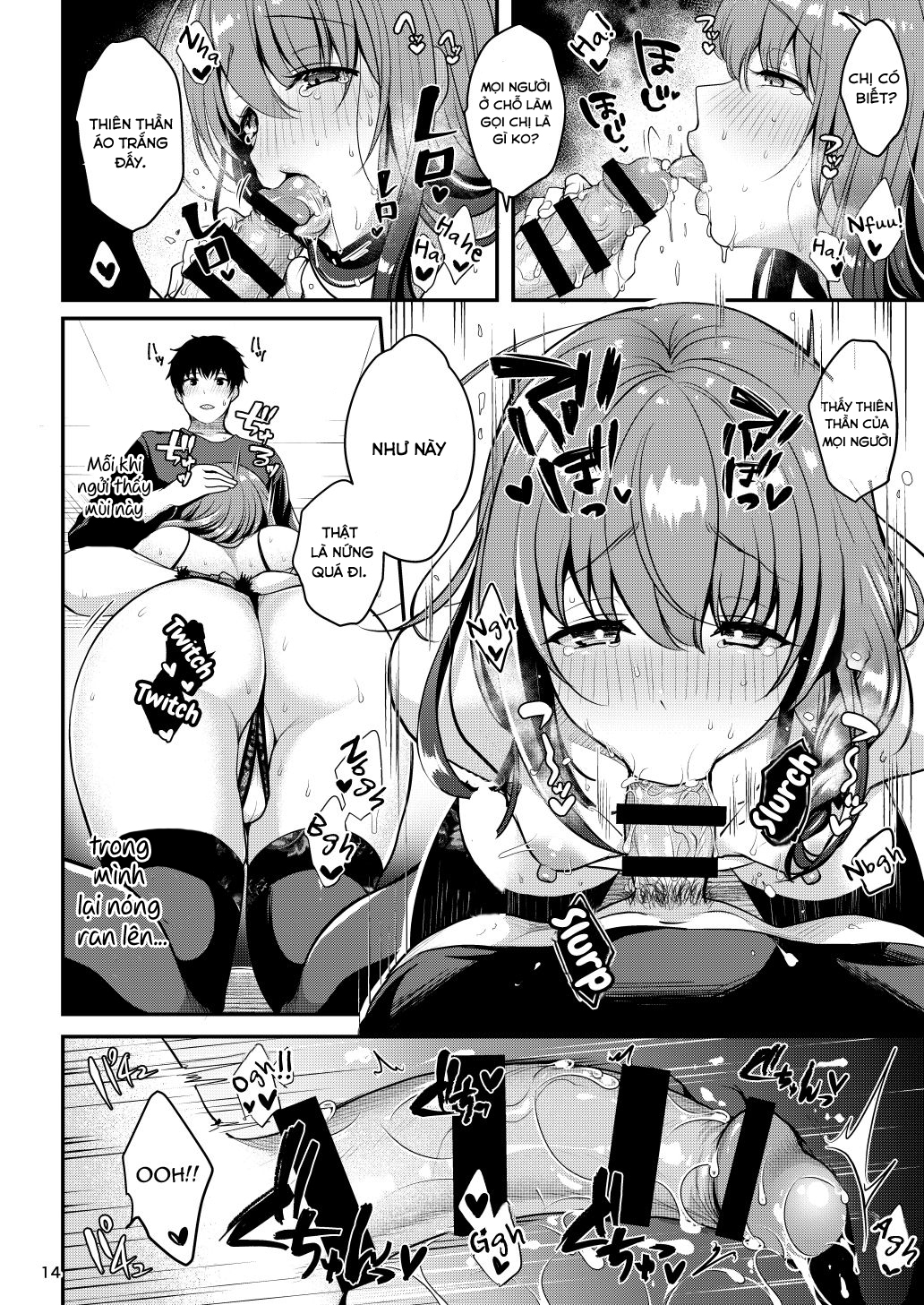 Đọc truyện hentai Senpai no Oppai Chap 3