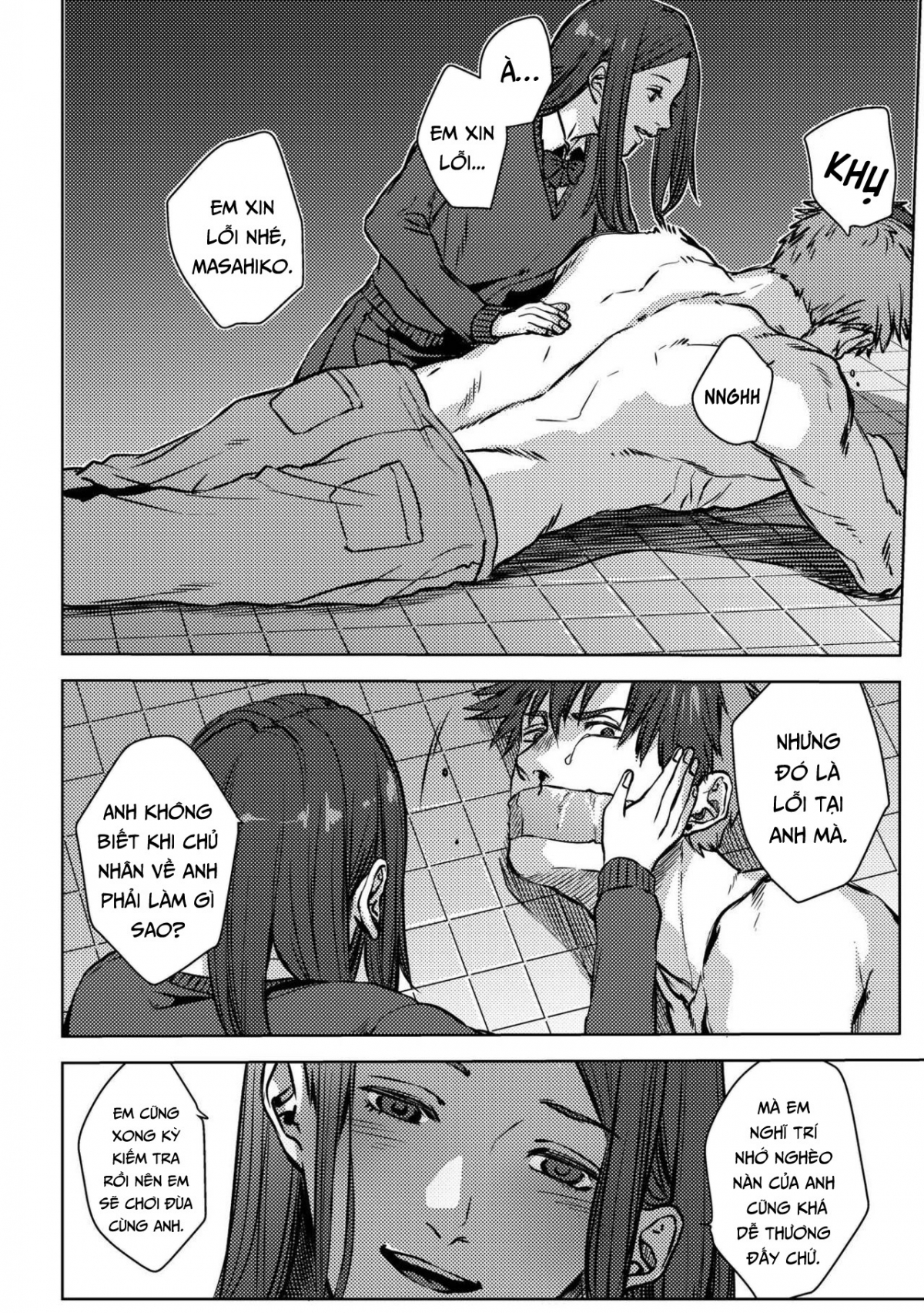 Đọc truyện hentai Bầu Trời Đêm Sao Trong Căn Phòng Xám Xịt Chương 1