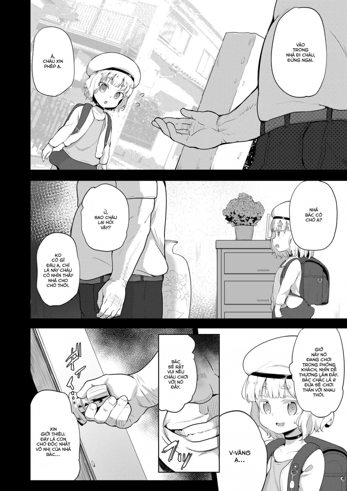 Đọc truyện hentai Pochi Mesuyouken Choukyou - Chap 2