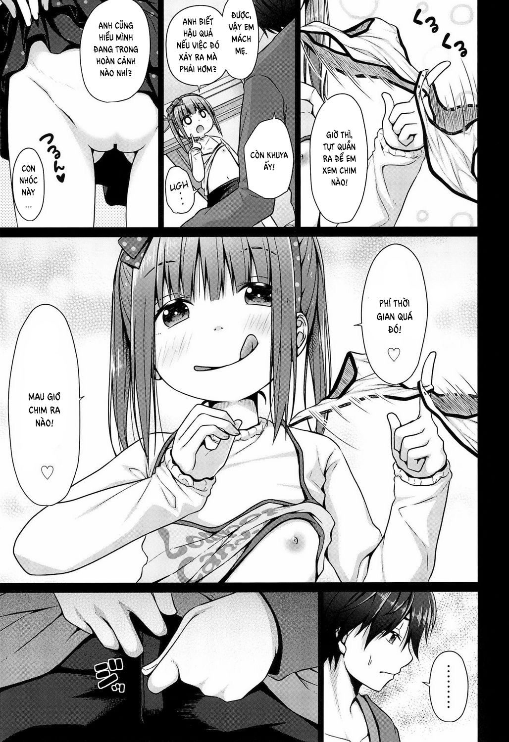 Đọc truyện hentai Since Big Brother is a Lolicon his Little Sister Decided to Seize his Virginity - Oneshot