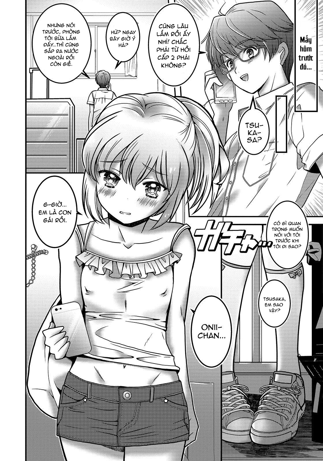 Đọc truyện hentai Natsu + Otouto ... Imouto! Oneshot