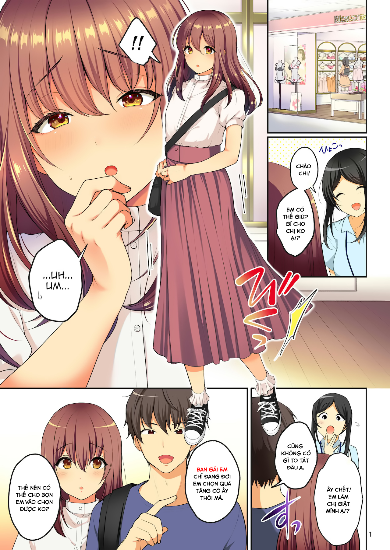 Đọc truyện hentai Senpai no Oppai Chap 4