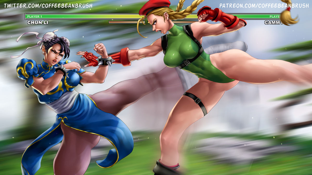 Đọc truyện hentai Chun li x Cammy Artist CG
