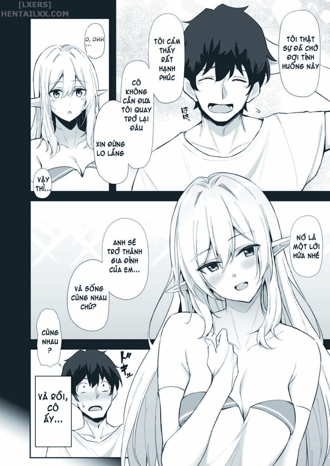 Đọc truyện hentai Chuyển sinh - Thích chị Elf phải không? - Chap 1 - Có che