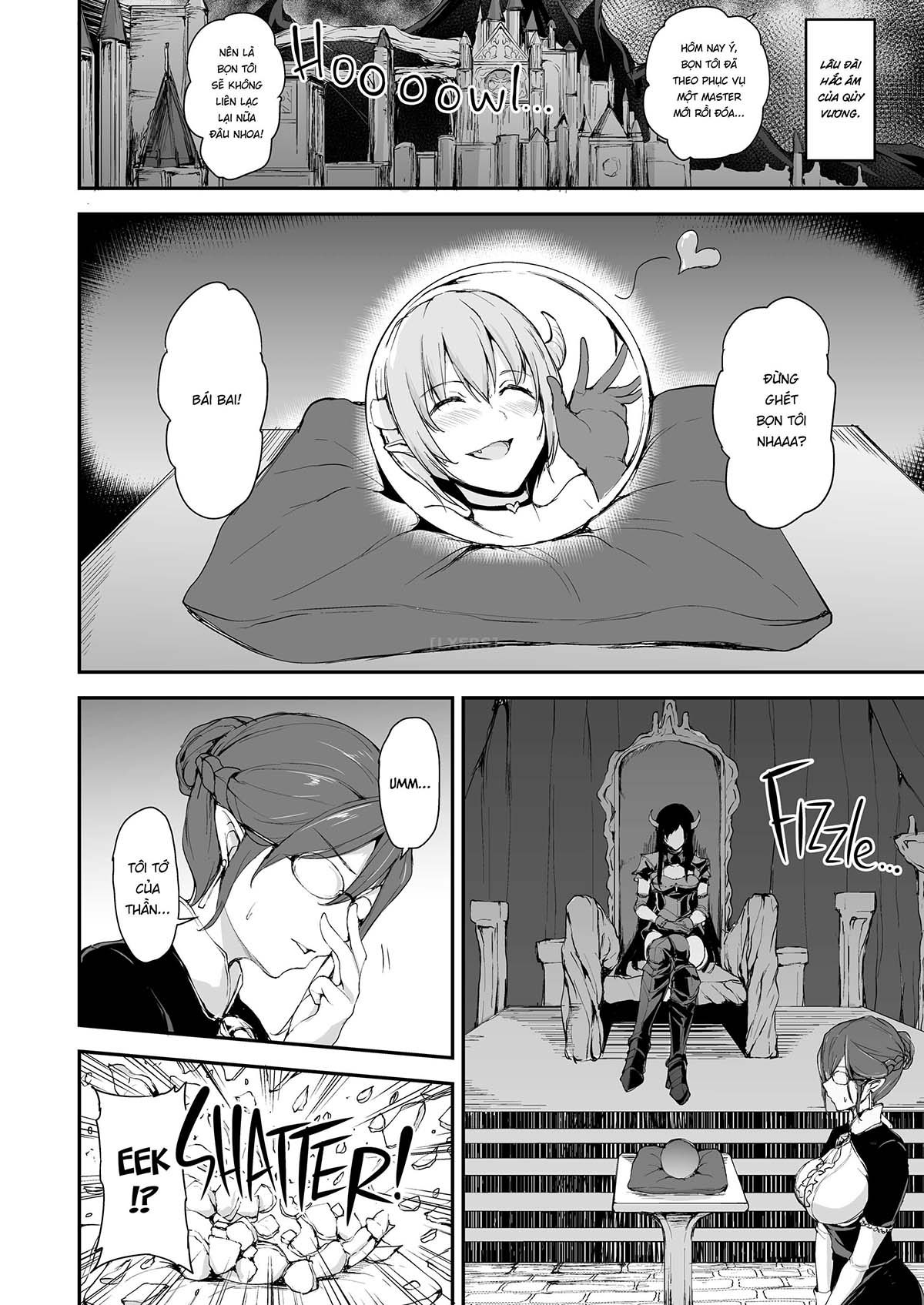 Đọc truyện hentai Tales of a Harem in Another World - Chap 5 - Ambushed! The Wild Succubus Sisters Appear!