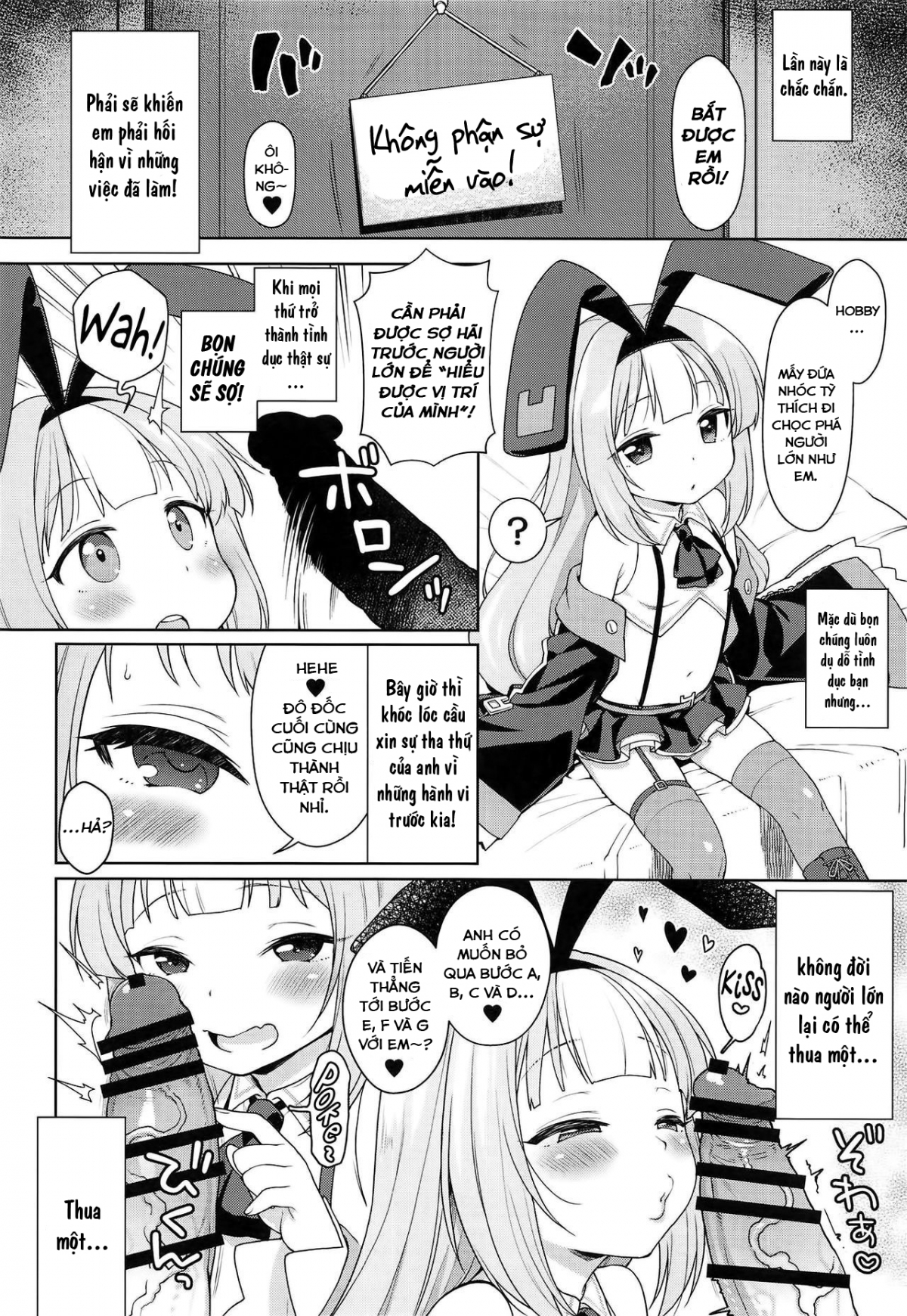 Đọc truyện hentai Namaiki na Hobbychan: The Book (Azur Lane) - Oneshot