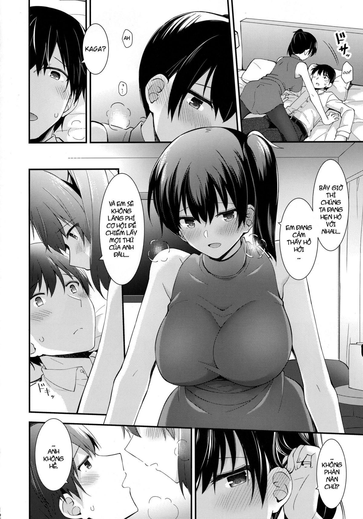 Đọc truyện hentai Một ngày hẹn hò qua đêm cùng Kaga - Oneshot