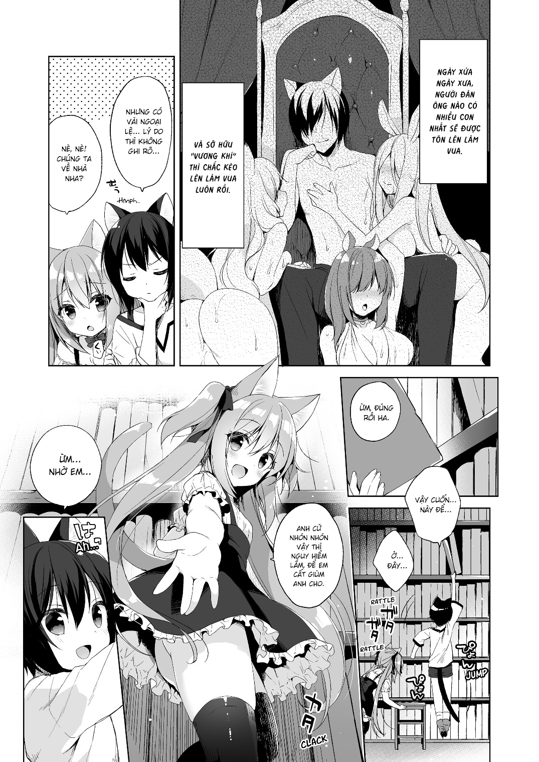 Đọc truyện hentai Chuyển Sinh Đến Thế Giới Lý Tưởng Của Tôi - Ch. 2 [Bản Không Che]
