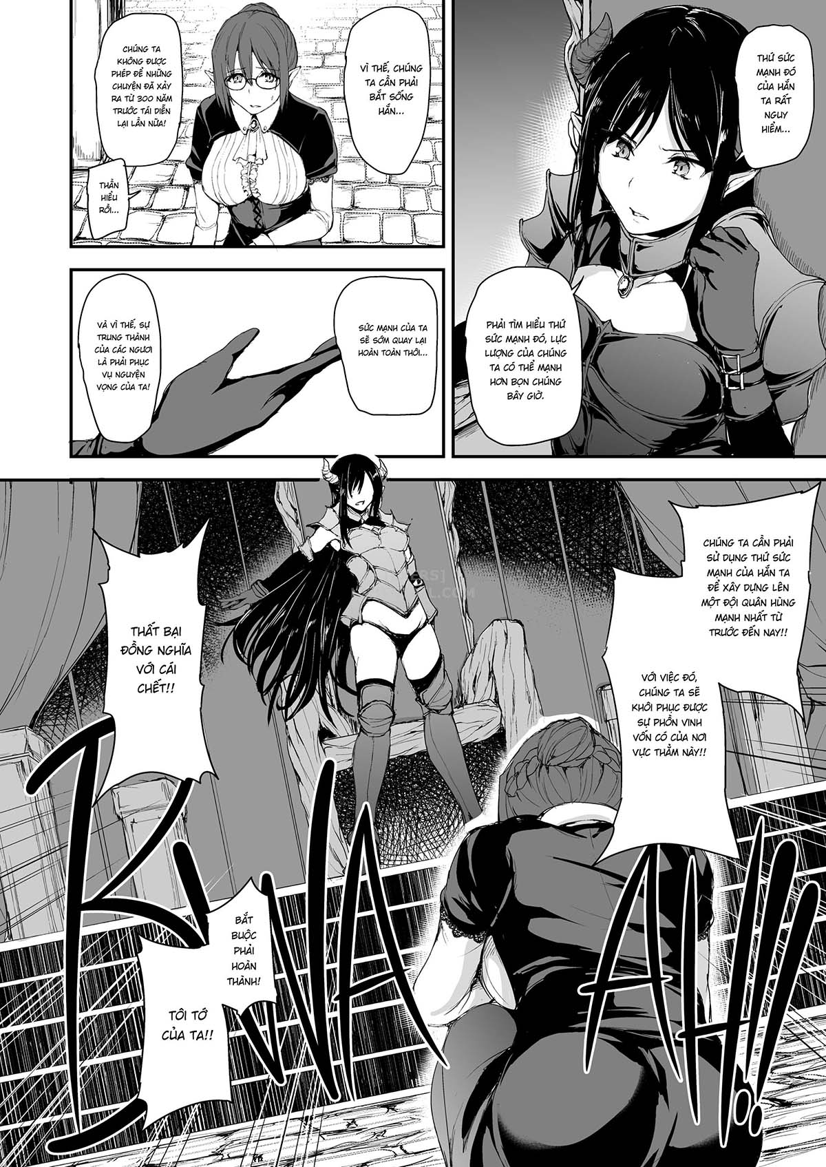 Đọc truyện hentai Tales of a Harem in Another World - Chap 5 - Ambushed! The Wild Succubus Sisters Appear!