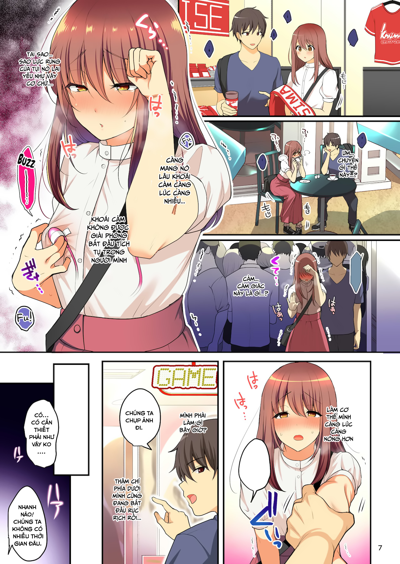 Đọc truyện hentai Senpai no Oppai Chap 4