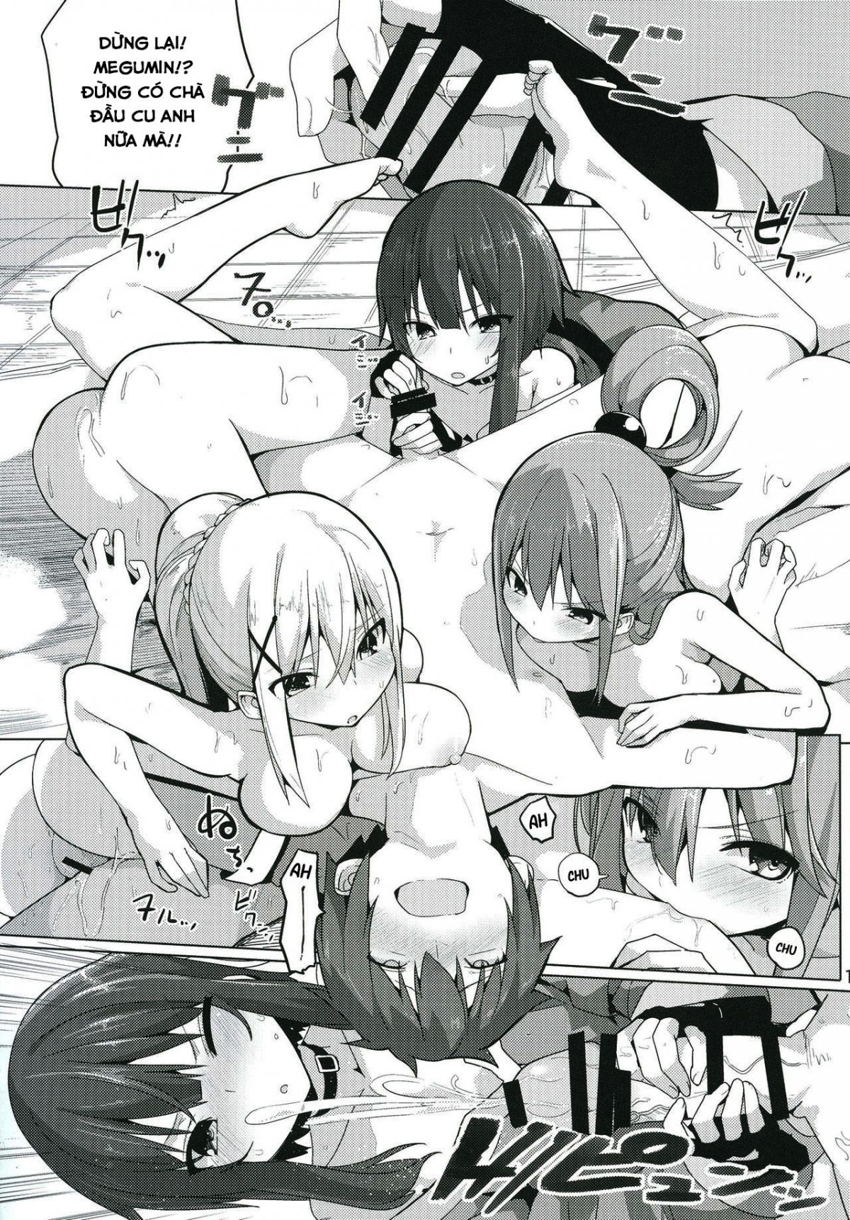 Đọc truyện hentai Kono Subarashii Seiyoku ni Syukufuku o! Oneshot