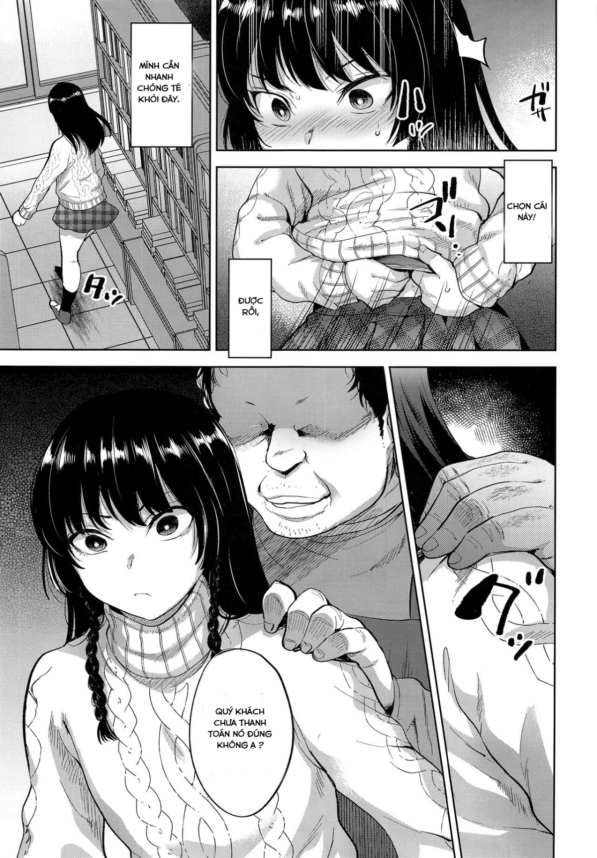 Đọc truyện hentai Manbiki Josou Shounen Oshioki Fuck - Oneshot