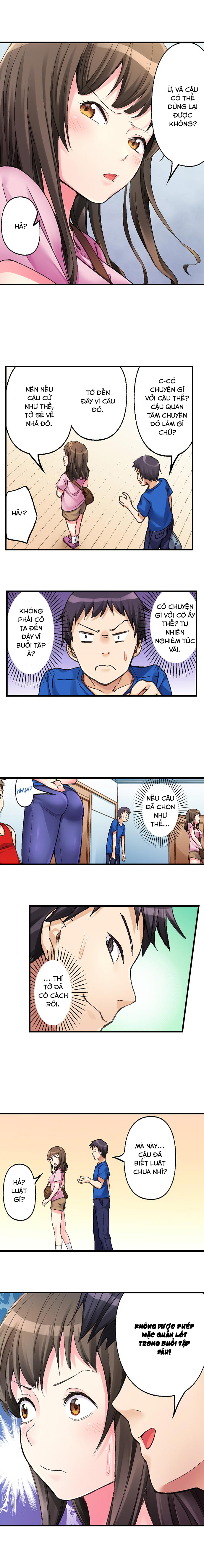 Đọc truyện hentai No Panty Booty Workout! - Chap 1