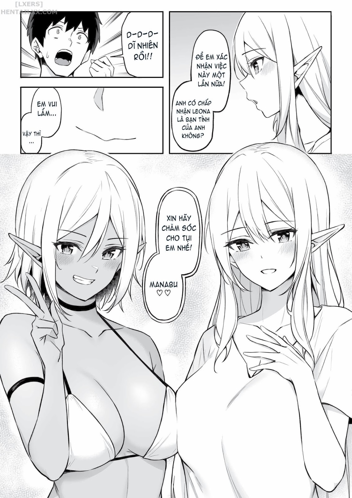 Đọc truyện hentai Chuyển sinh - Thích chị Elf phải không? - Chap 2 - Có che