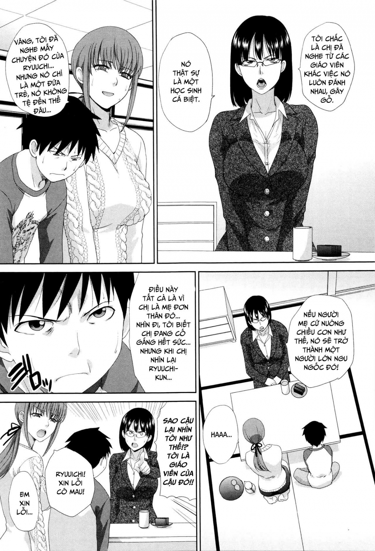 Đọc truyện hentai Địt cả mẹ lẫn cô giáo bằng con cặc chà bá - Oneshot cực ngọt - Art Mặn