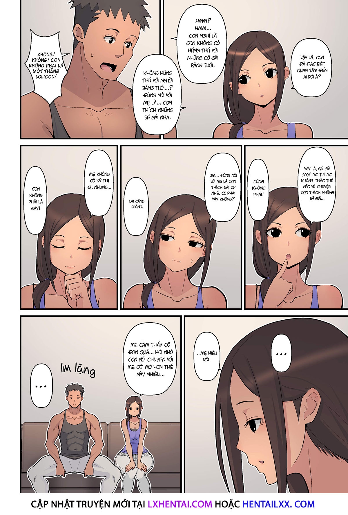 Đọc truyện hentai Haha kara Inbo ni Natta Wake - Oneshot - Không che
