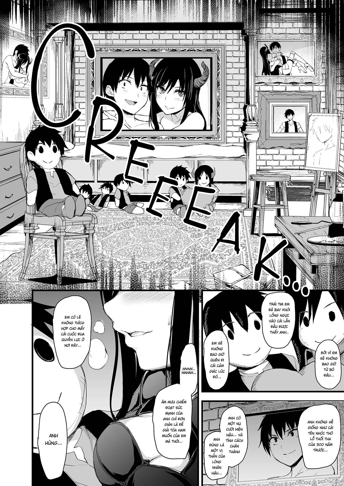 Đọc truyện hentai Tales of a Harem in Another World - Chap 5 - Ambushed! The Wild Succubus Sisters Appear!