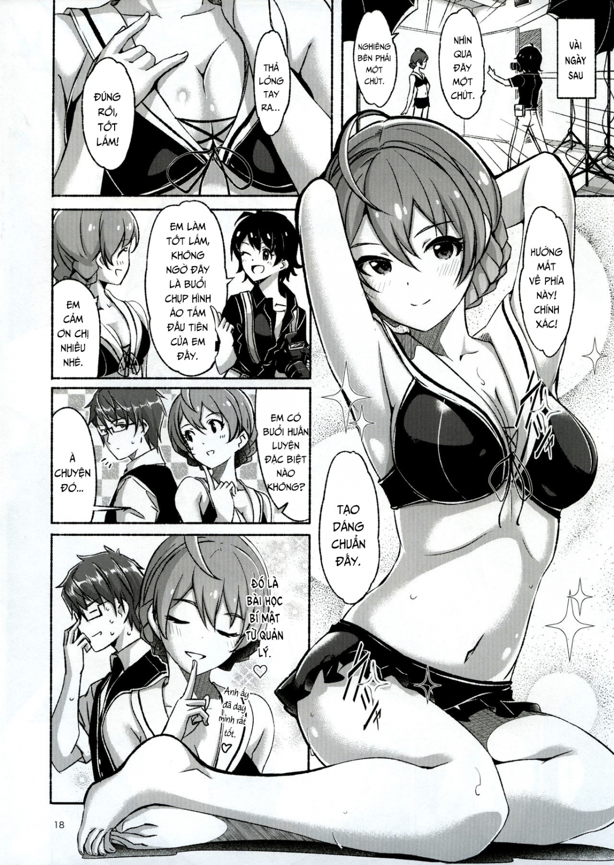 Đọc truyện hentai Hachidori no Yuuwaku (The Idolmaster) - Oneshot