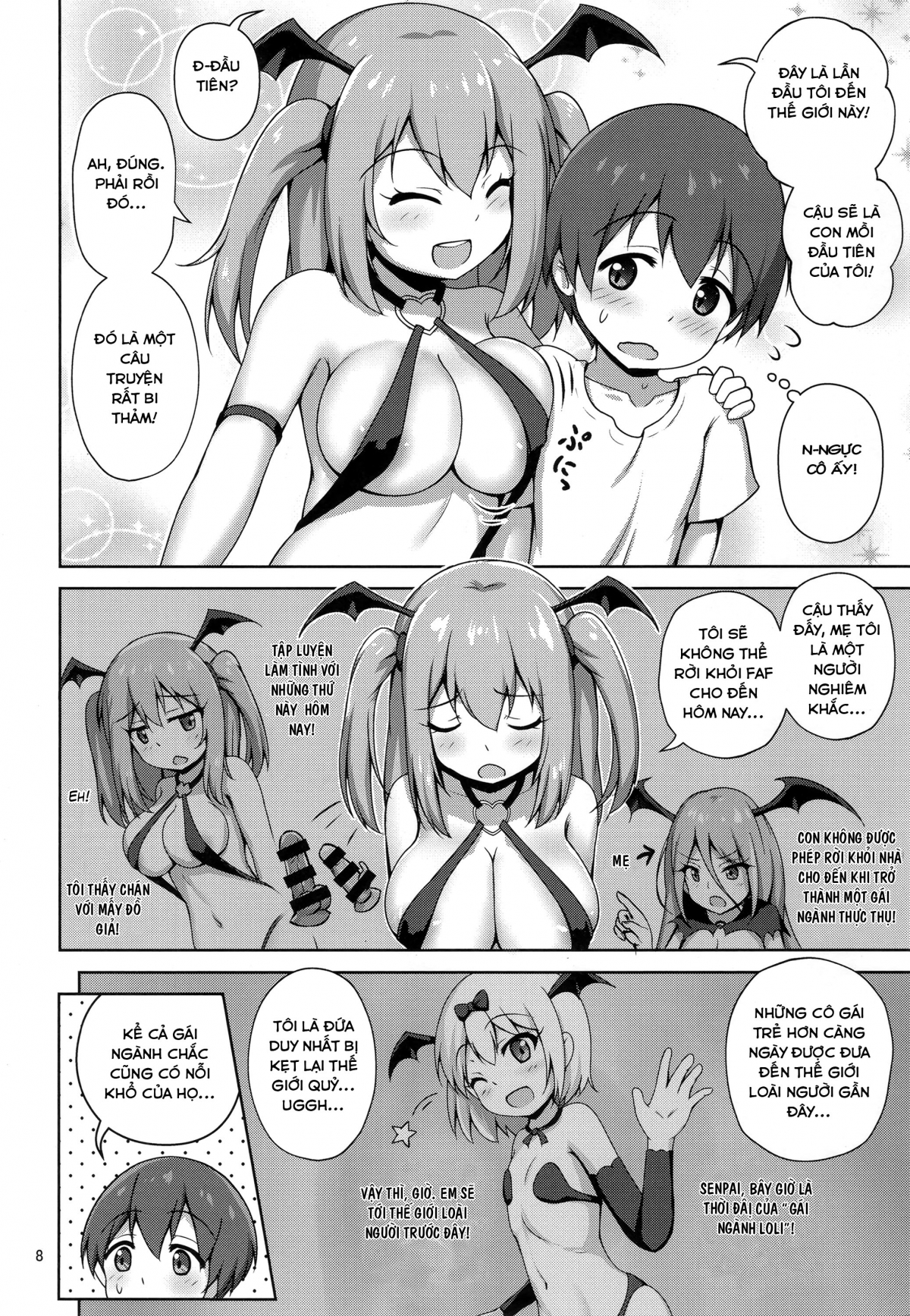 Đọc truyện hentai Cô gái quỷ succusbus Liliotte - Oneshot