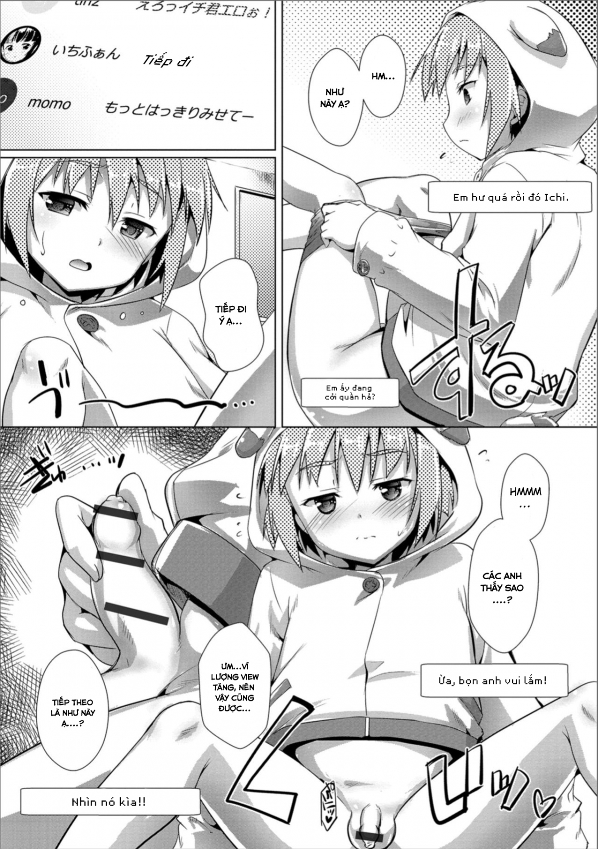 Đọc truyện hentai Dokidoki Broadcast Oneshot