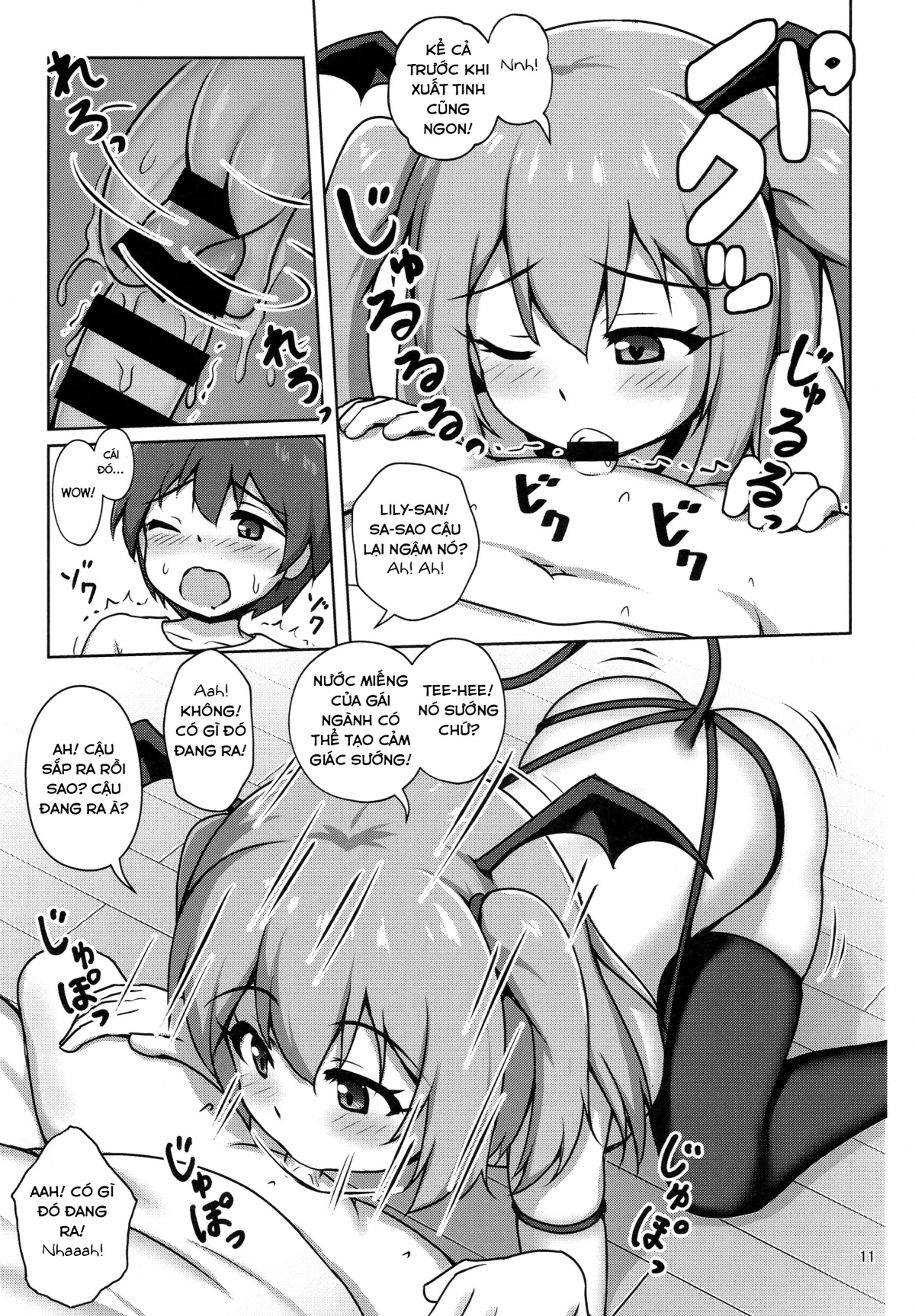 Đọc truyện hentai Cô gái quỷ succusbus Liliotte - Oneshot