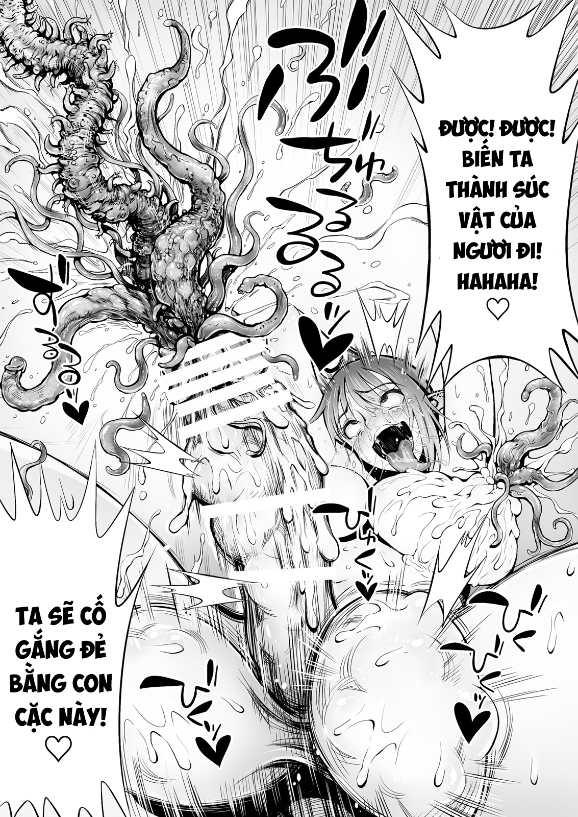 Đọc truyện hentai Futanari Chinpo ni Shokushu Sanran - Oneshot