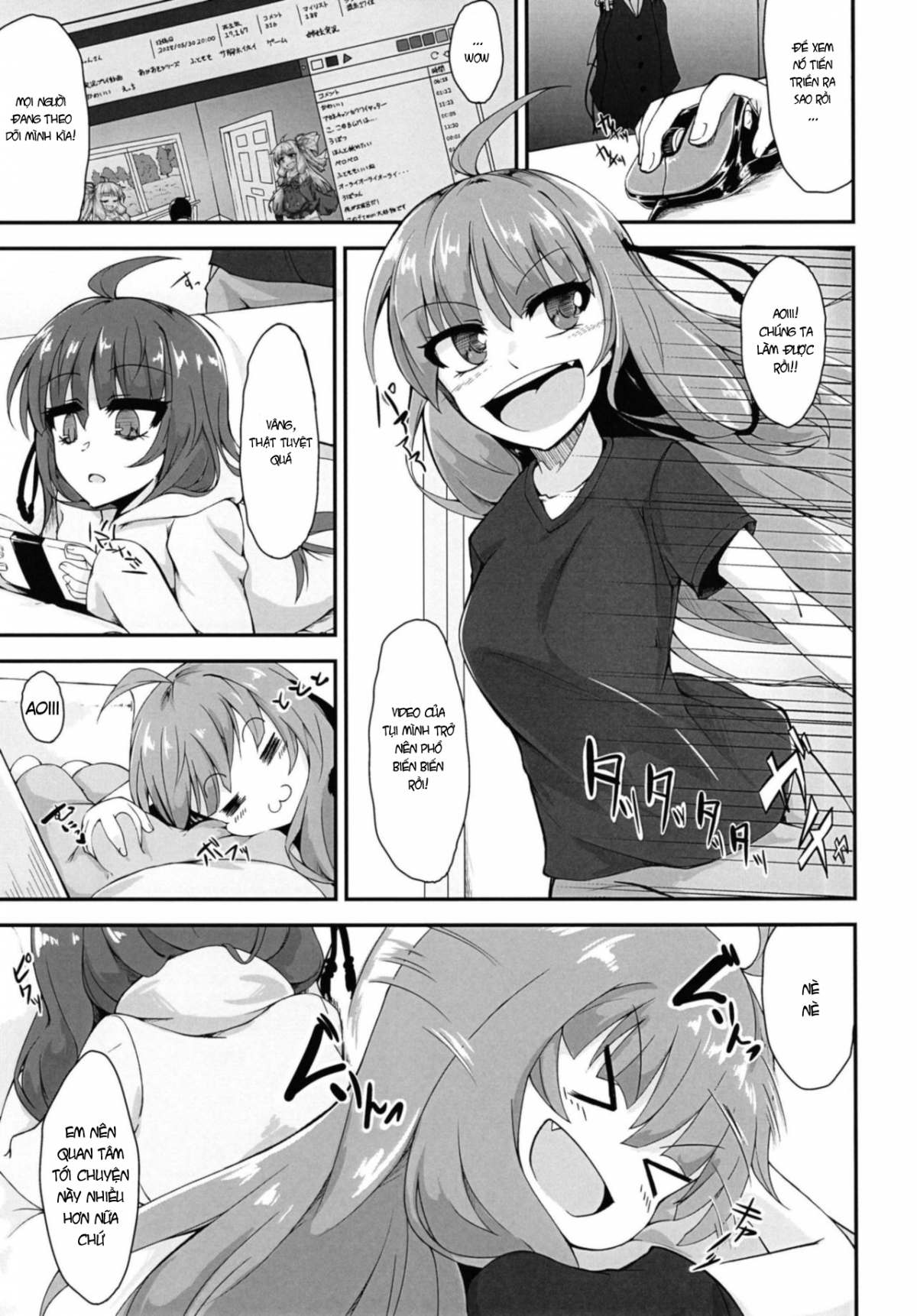 Đọc truyện hentai Tuyển Tập Thủ Dâm Lỗ ĐÍt It Seems That Akane-chan is Playing With Her
