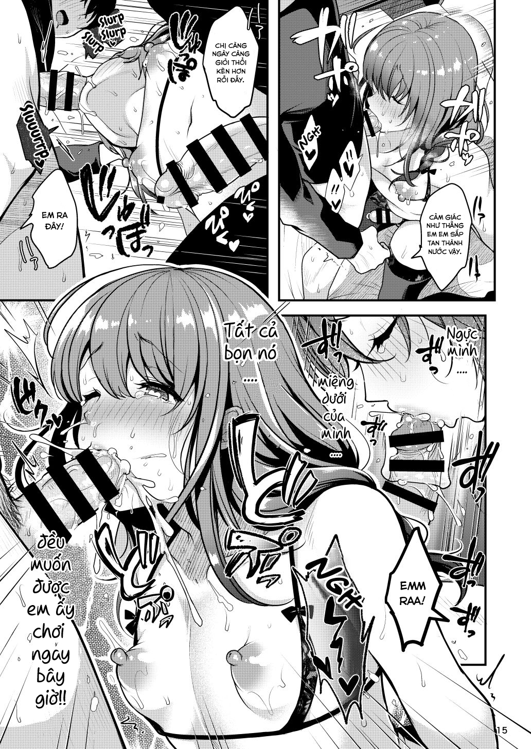 Đọc truyện hentai Senpai no Oppai Chap 3
