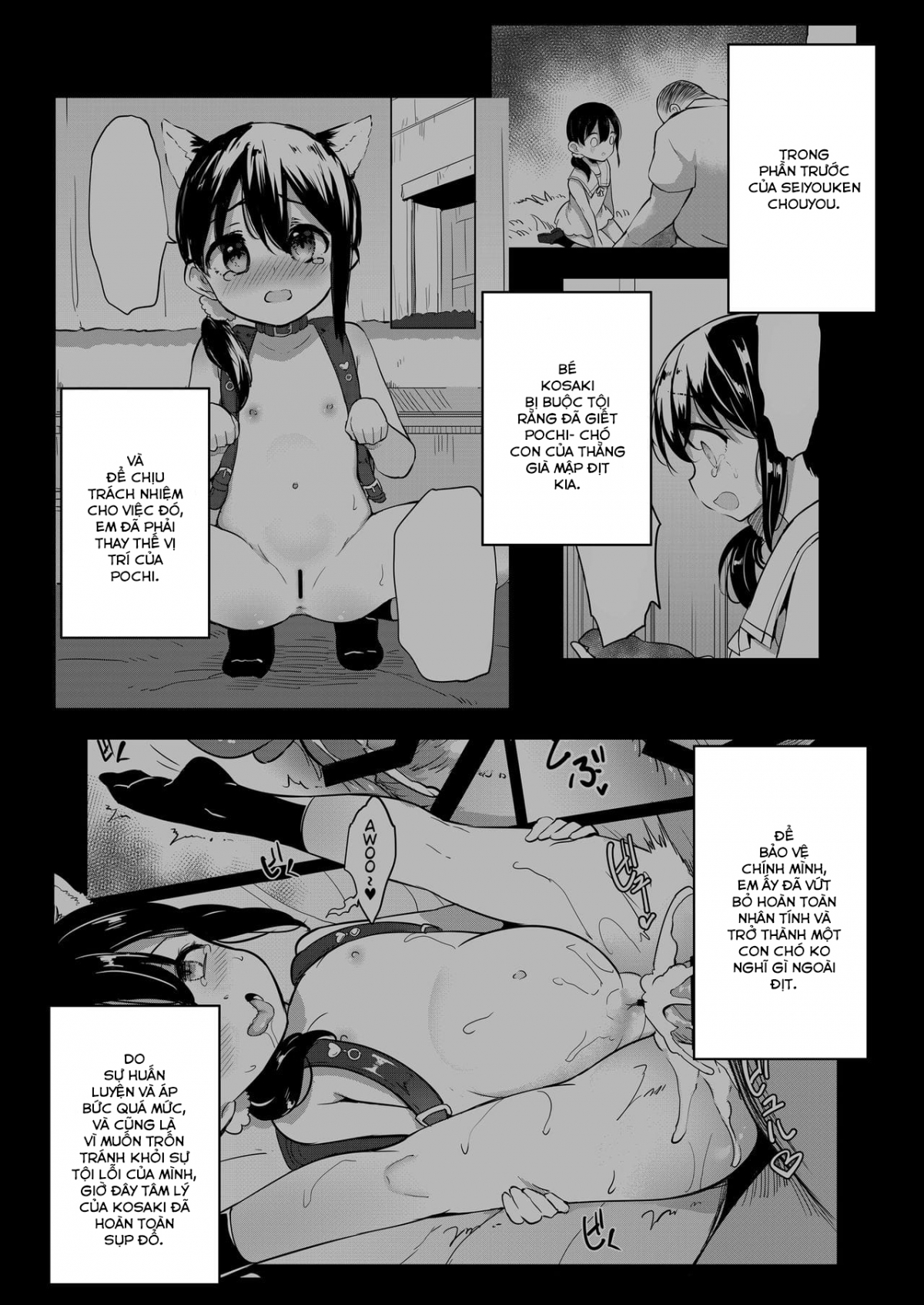 Đọc truyện hentai Pochi Mesuyouken Choukyou - Chap 2
