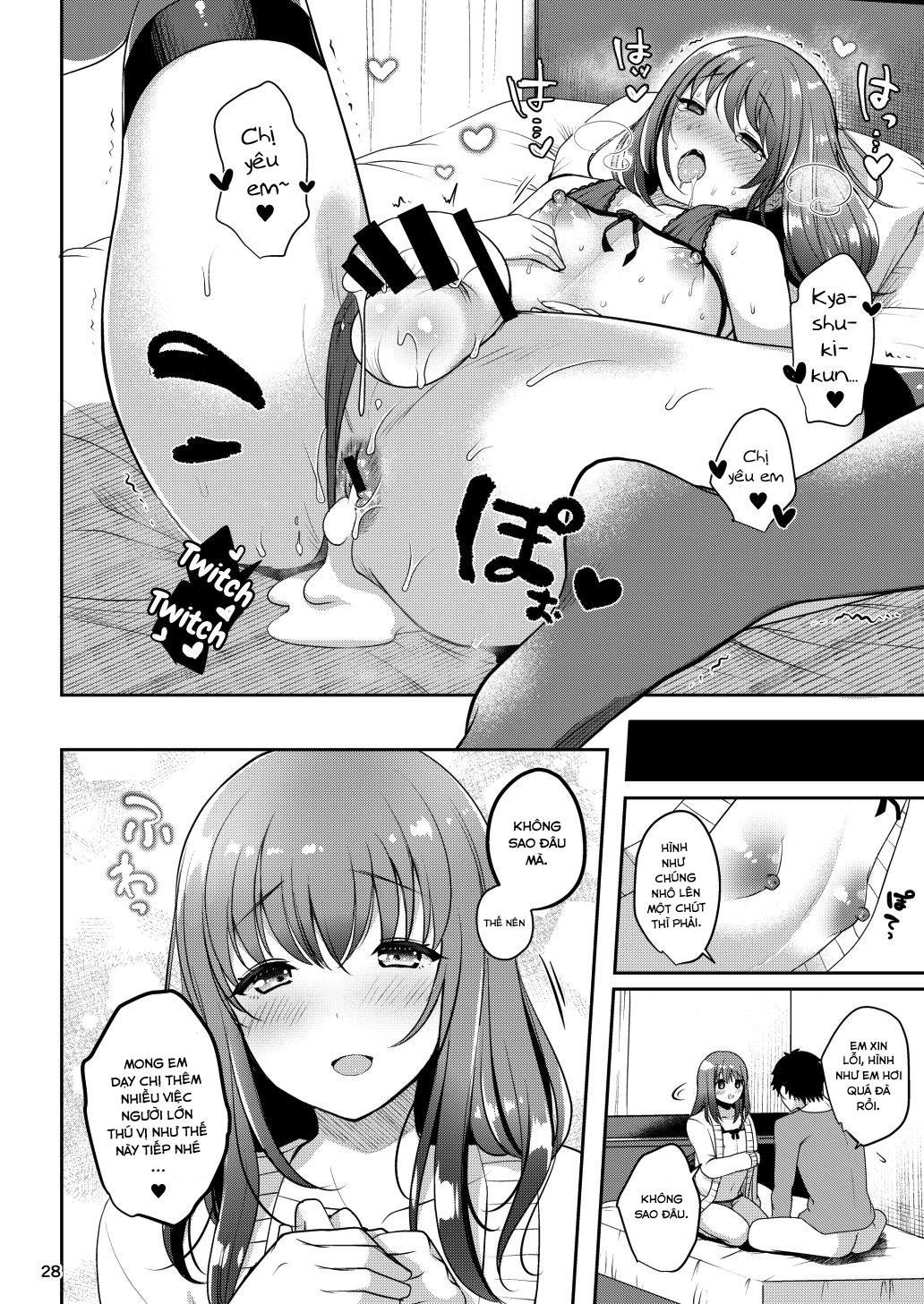 Đọc truyện hentai Senpai no Oppai Chap 2