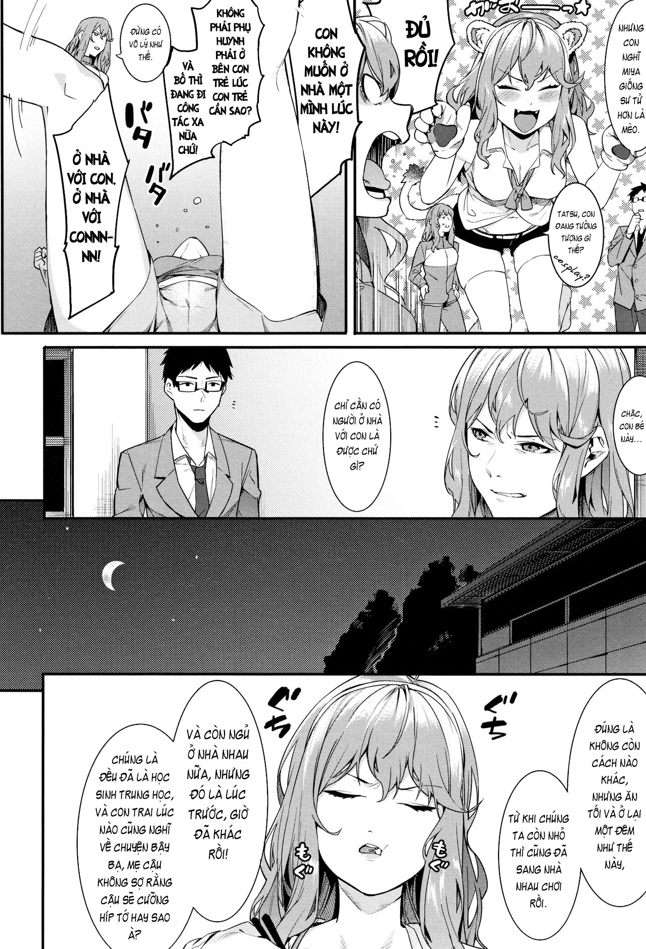 Đọc truyện hentai Konya dake wa Soba ni Inasai - OneShot