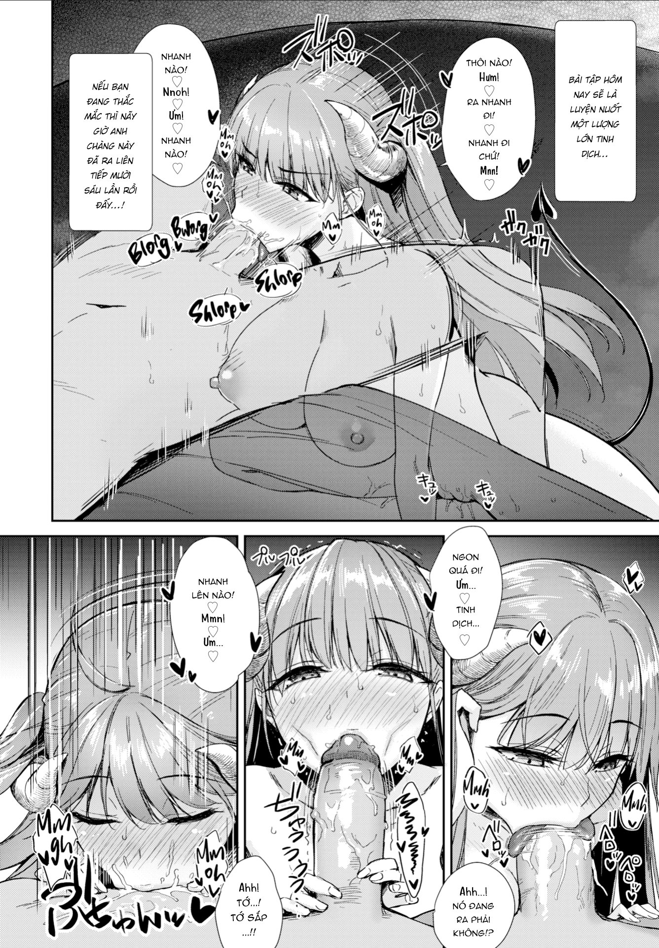 Đọc truyện hentai Hàng xóm của tôi là Succubus - Chap 5