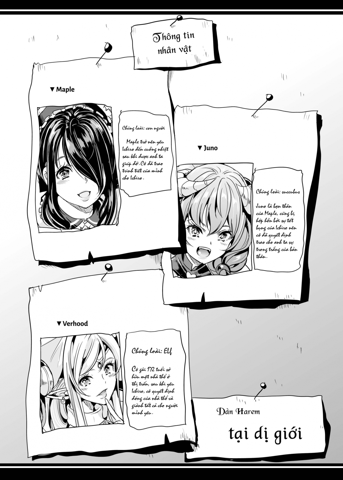 Đọc truyện hentai Dàn Harem tại dị giới Chap 2(A)