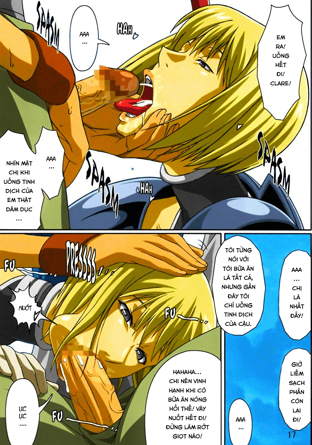 Đọc truyện hentai Industrial (Claymore) - Oneshot