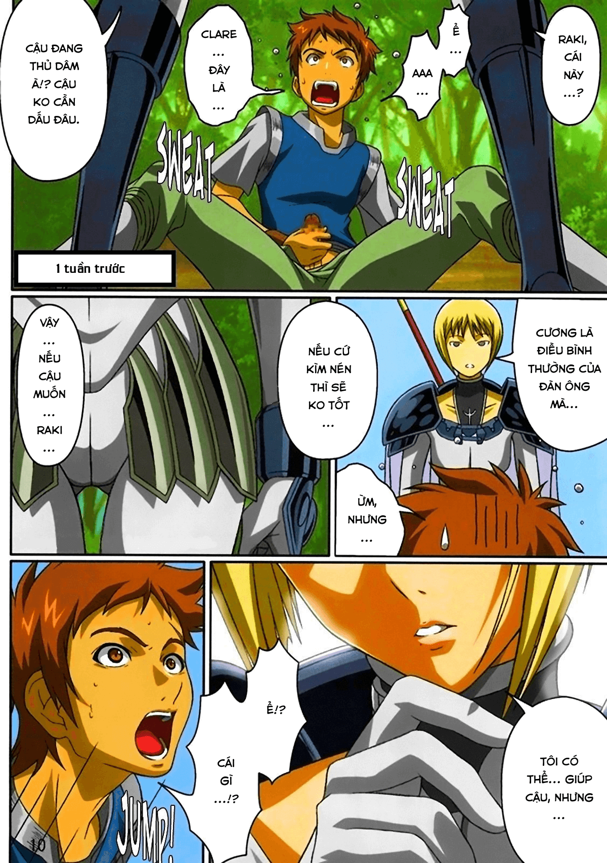 Đọc truyện hentai Industrial (Claymore) - Oneshot
