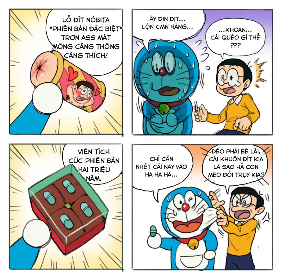 Đọc truyện hentai Thánh Nôbita - Tập 31 - Viên tích cứt (Doravmon)