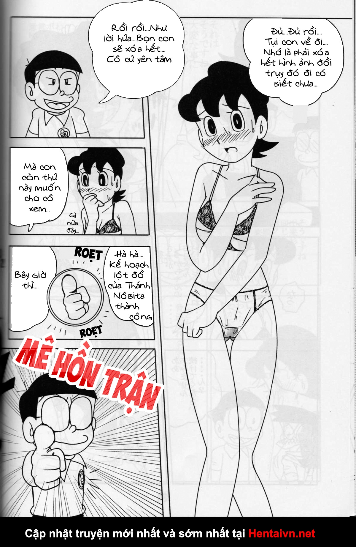 Đọc truyện hentai Thánh Nôbita - Tập 13.2 - Gạ Tình Mẹ Xuka phần 2