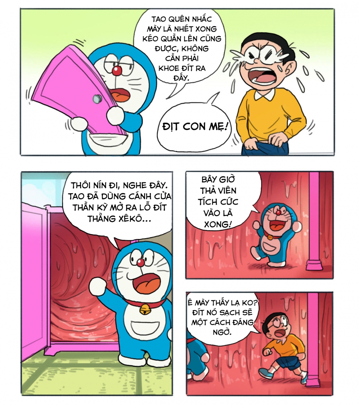 Đọc truyện hentai Thánh Nôbita - Tập 31 - Viên tích cứt (Doravmon)