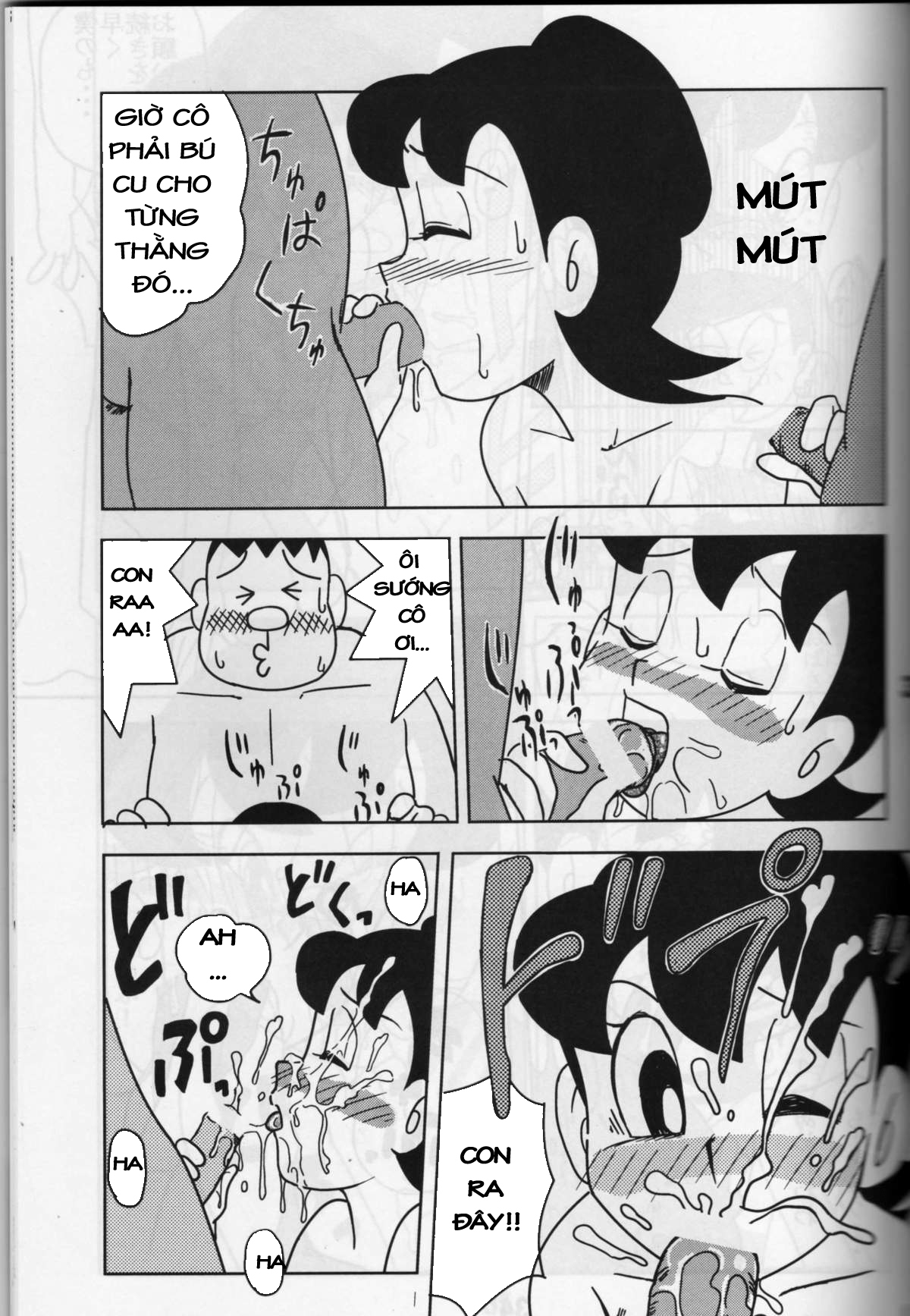 Đọc truyện hentai Thánh Nôbita - Tập 13.2 - Gạ Tình Mẹ Xuka phần 2