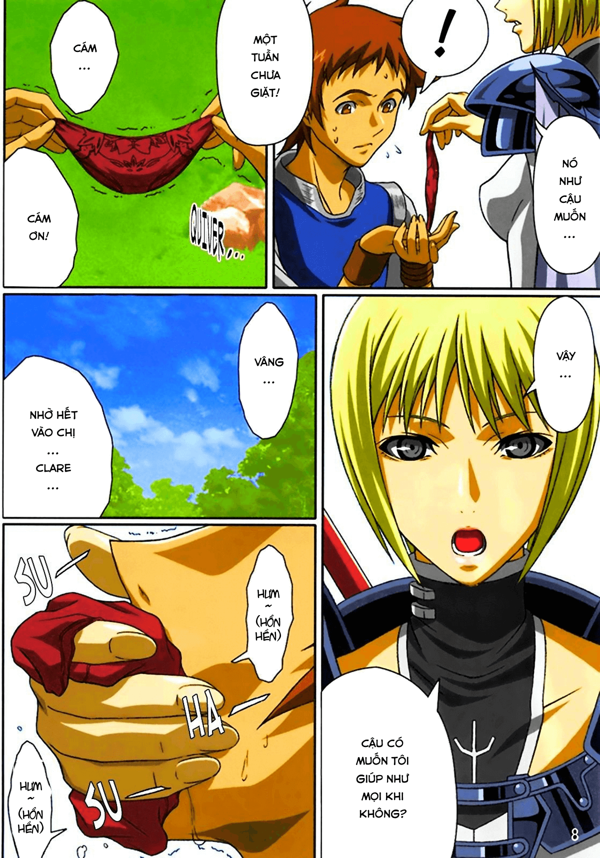 Đọc truyện hentai Industrial (Claymore) - Oneshot